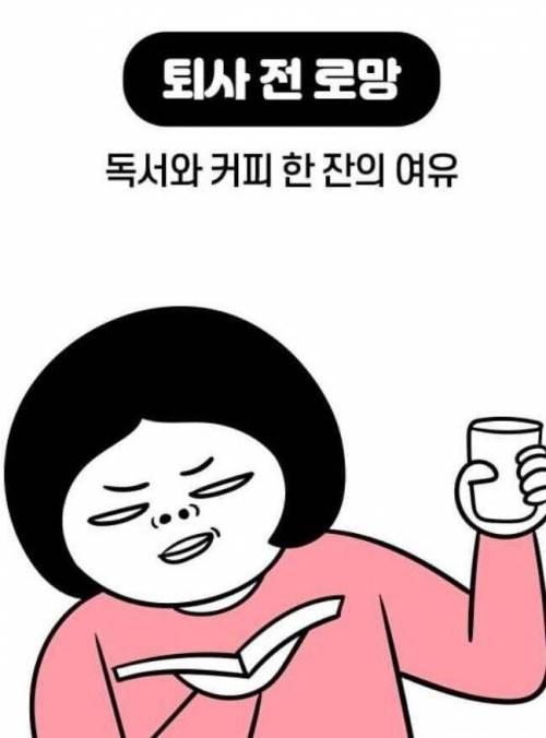 [스압] 퇴사 전 로망vs현실