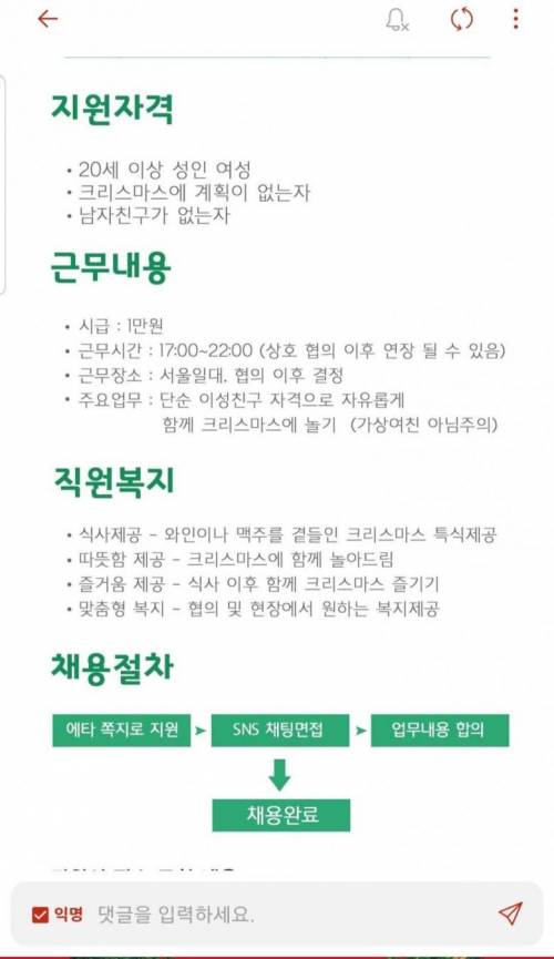 [스압] 크리스마스와 함께 미쳐버린 대학생