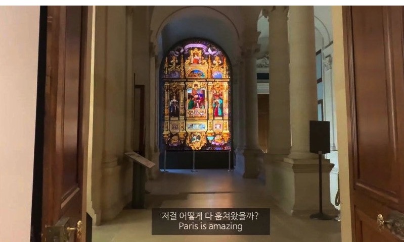 한 유튜버의 영어 자막과 한국어 자막의 차이.jpg