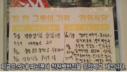 [스압] 방송에 여러번 나온 광주 대인시장에 있는 천원 백반 실제 비쥬얼.jpg