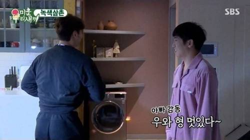 [스압] 유세윤 아들의 소원을 위해 한 몸 바치는 상남자 김종국.jpg