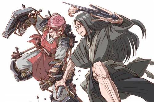 [스압] 사이버펑크 조선.illust