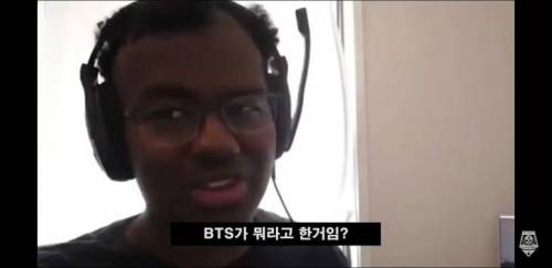 BTS가 뭐라고 했는지 궁금한 외국인