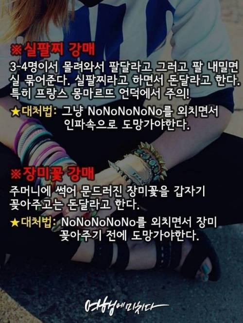 [스압] 유럽 여행시 소매치기 유형별 대처법