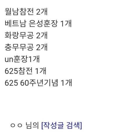 할아버지 유품 정리중에 나온 훈장들.jpg