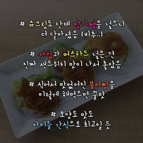 [스압] 붕어빵 샌드위치.jpg