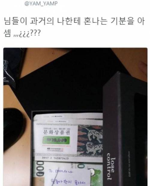 과거의 나한테 혼나는 기분.jpg