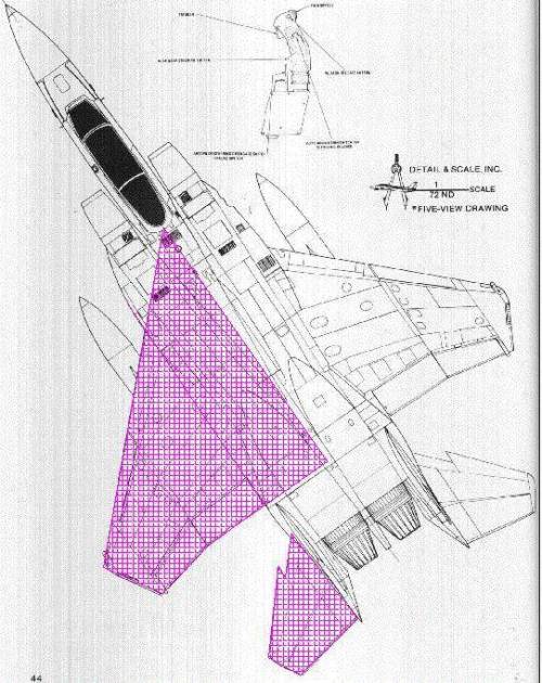 한쪽 날개를 잃고 돌아온 F-15