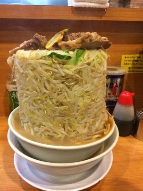 돈코츠 라멘 숙주 많이 넣어주세요