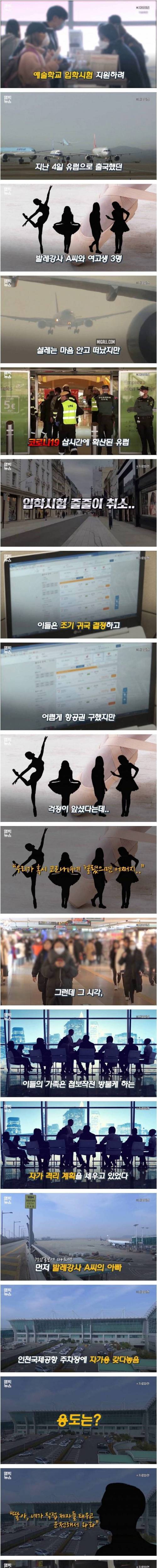 [스압] 유럽에서 돌아온 발레 선생님과 제자들의 자가격리 클라스.jpg