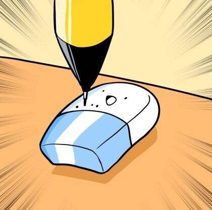 [스압] 지우개가 자주 없어지는 이유.manhwa