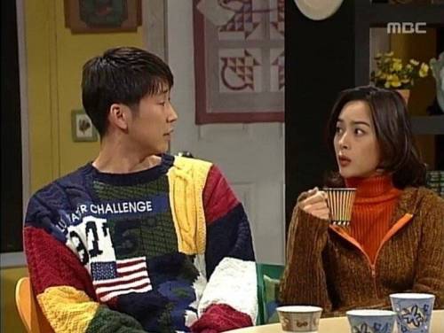 [스압] 1996년 시트콤 남자셋 여자셋 신동엽 패션.jpg