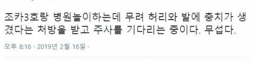 조카랑 병원놀이하는데 무서움