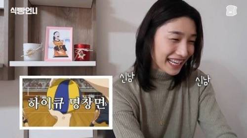 [스압] 김연경의 배구 만화 하이큐 리뷰.jpg