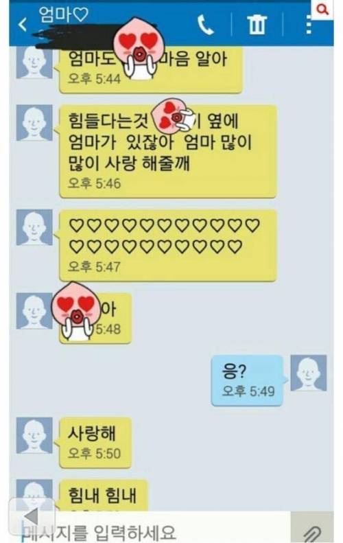 [스압] 여러분들 엄마가 보낸 문자 해킹해봤음