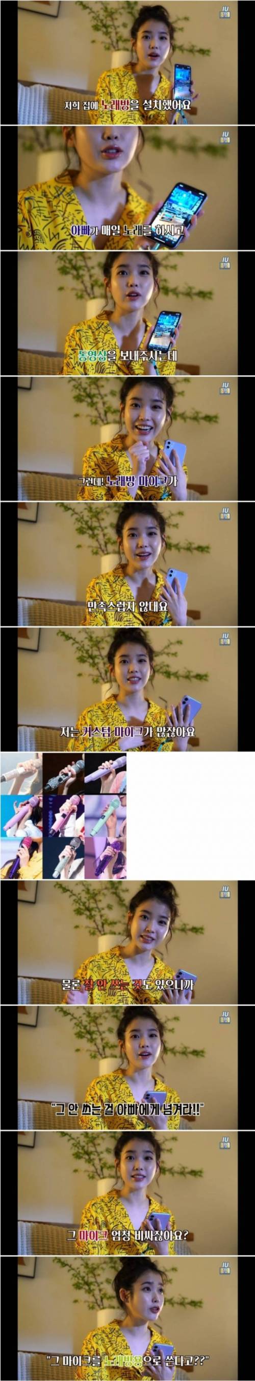 [스압] 아이유의 커스텀 마이크를 가져간 사람.jpg