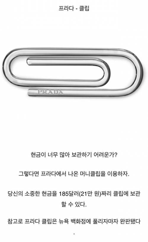 [스압] 금수저들을 위한 아이템.jpg