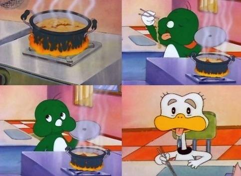 90년대 라면 먹방 레전드