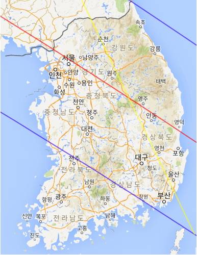 한반도 전역에서 개기일식을 볼 수 있는 때