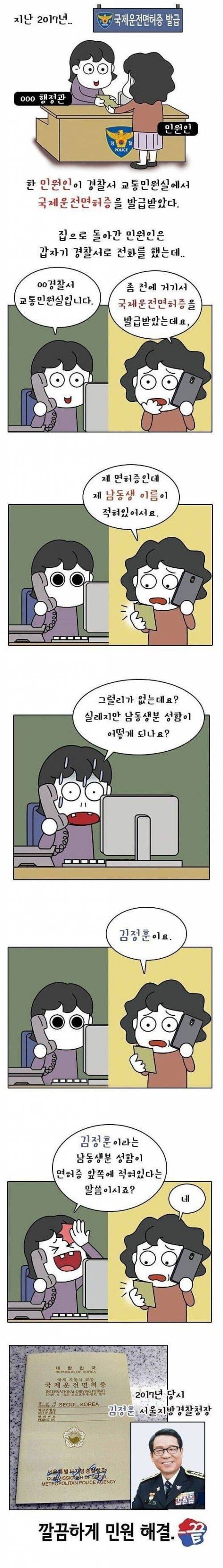 국제면허증 발급했는데 .jpg