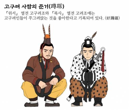 중국인이 기록한 고구려사람의 특징