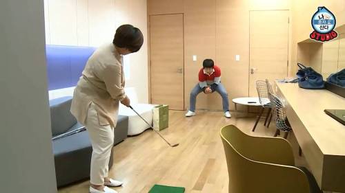 [스압] 나혼자 산다 박세리 대기실.jpg