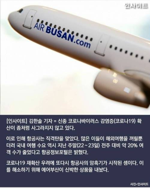 하늘만 뱅뱅 돌다 오는 '하늘투어' 상품 출시한다.jpg