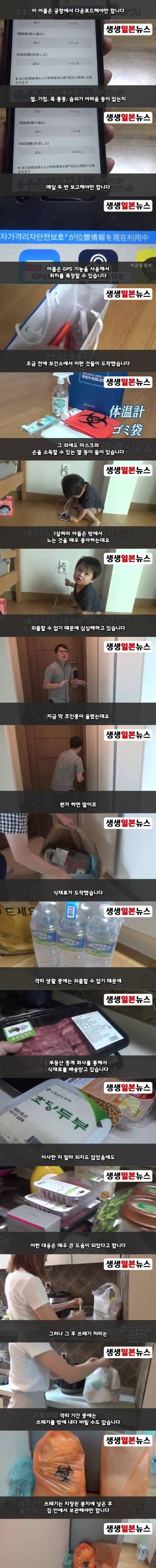 [스압] 한국으로 파견된 일본 기자의 자가격리 생활.jpg