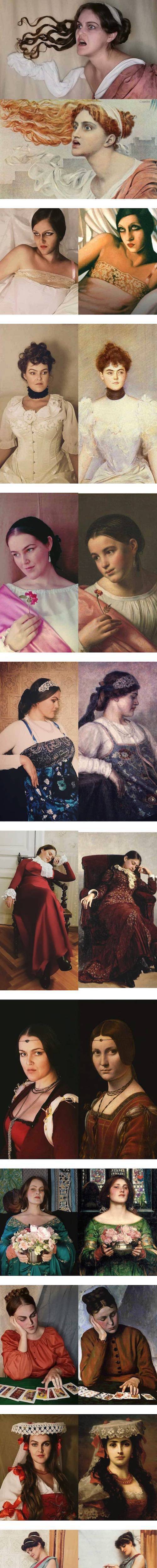 [스압] 예술작품 재현 제대로 하는 사람.jpg