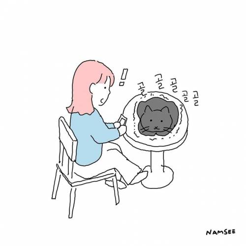[스압] 고양이 단편만화.jpg