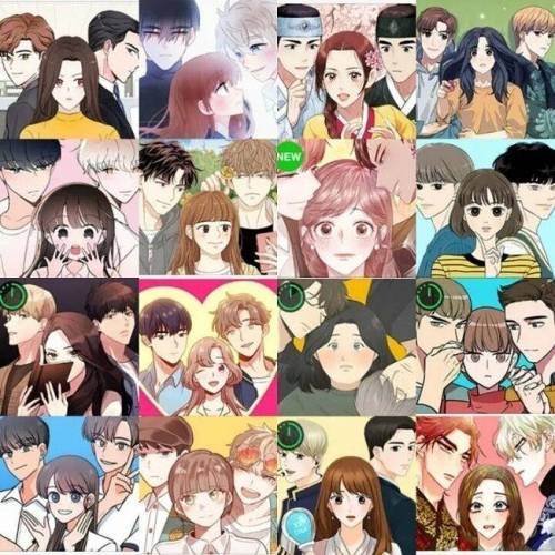 작가가 다 다른데 스토리가 예상 가능한 웹툰들