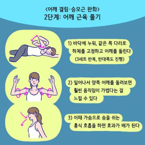 [스압] 목이나 어깨 아플 때 절대 주무르면 안 되는 부위