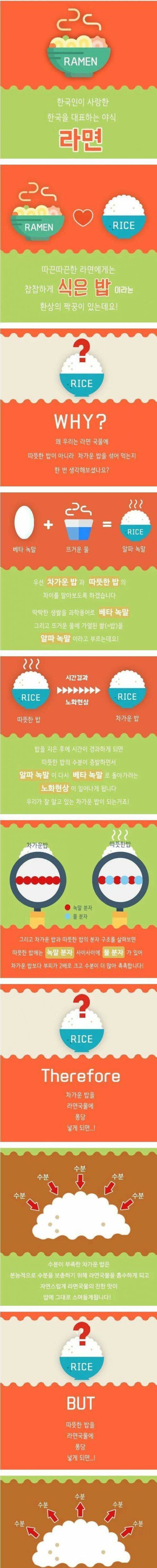 [스압] 라면에 찬밥이 맛있는 이유.jpg