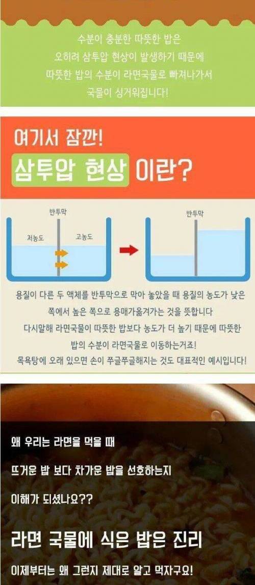 [스압] 라면에 찬밥이 맛있는 이유.jpg