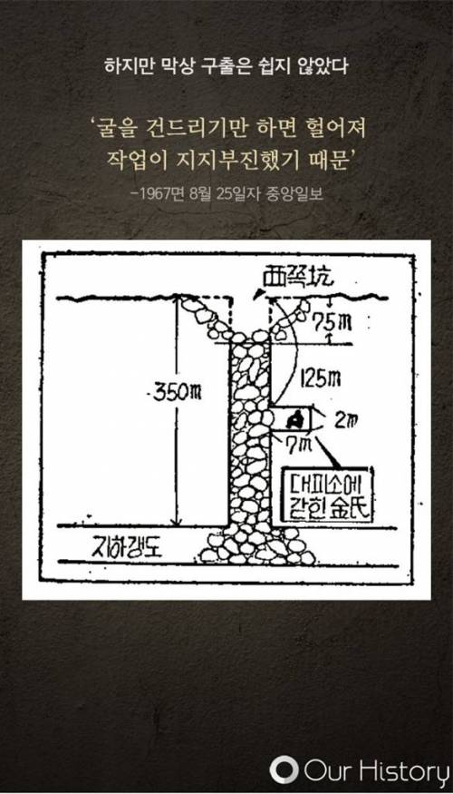 [스압] 탄광사고에서 16일을 버티고 살아나왔던 참전용사...jpg