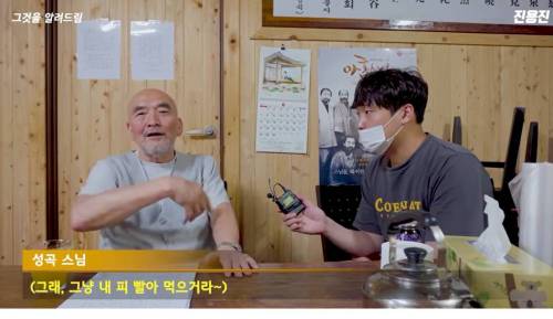 [스압] 스님들은 모기를 잡을까?