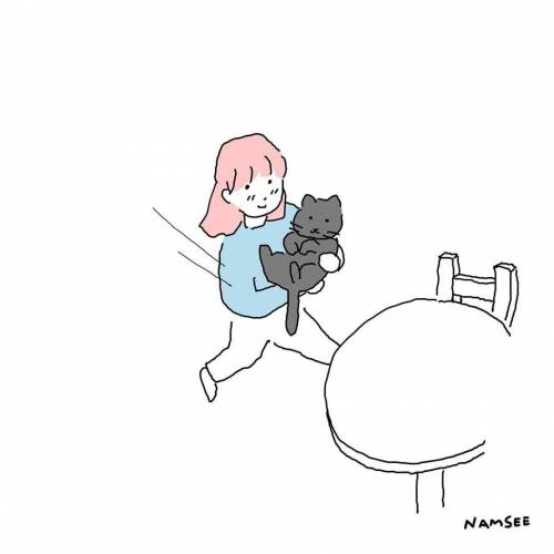 [스압] 고양이 단편만화.jpg