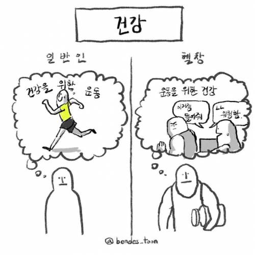 [스압] 일반인과 헬창의 시각 차이.jpg