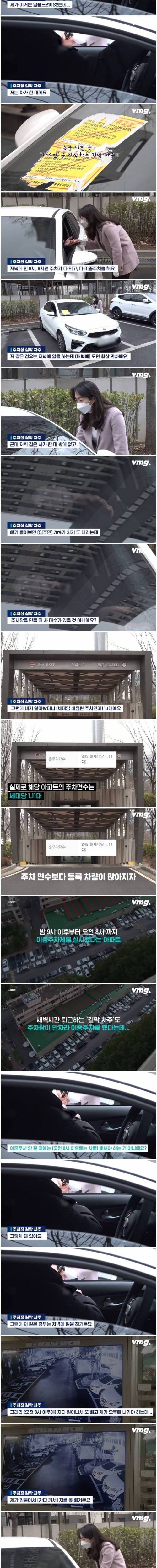 [스압] 논란의 주차장 길막 차주 인터뷰.jpg