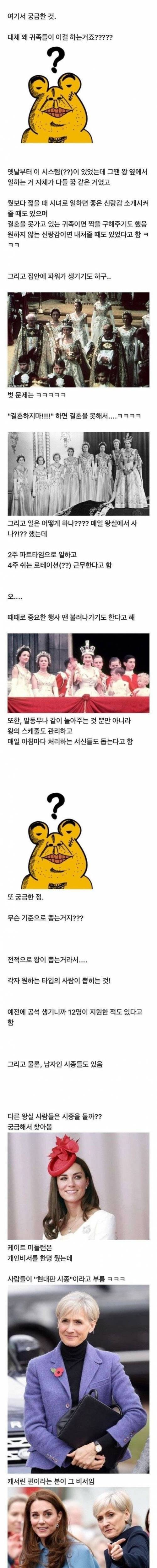 [스압] 영국 여왕의 시녀들.jpg