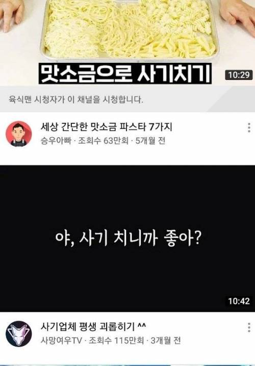 [스압] 이쯤되면 유튜브도 즐기고 있다.jpg