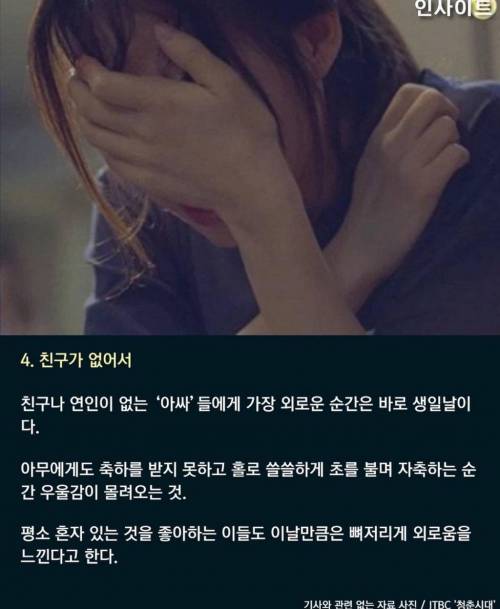 생일인데 행복하지 않아... ‘생일 우울증’이 생기는 이유 5가지