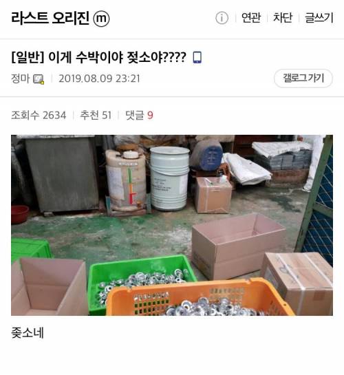 와 이게 수박이야 젖소야????