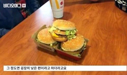 세계에서 빅맥을 가장 많이 먹은 사람