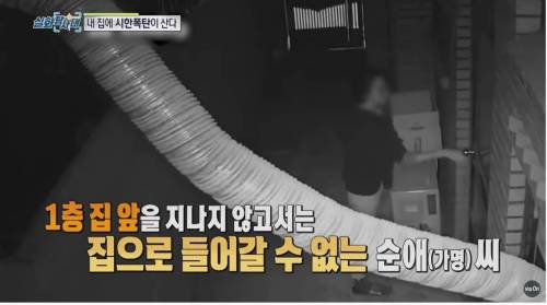 [스압] 우리집에 이상한 여자가 산다, 집주인에게 나가라는 세입자.jpg