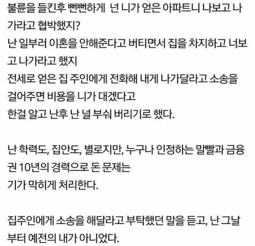 [스압] 불륜한 배우자 엿먹인 후기