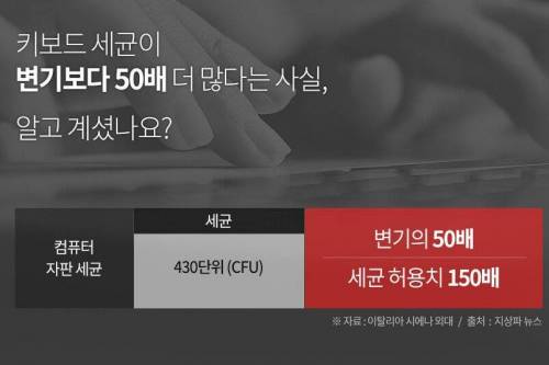 컴퓨터 하는 사람들이 더러운 이유