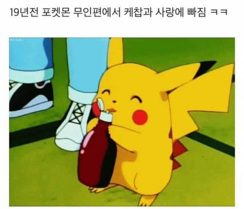 [스압] 피카츄가 케찹을 좋아하는 이유.jpg