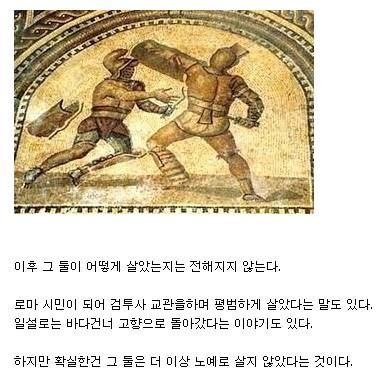 [스압] 로마시대 두 검투사 이야기.jpg