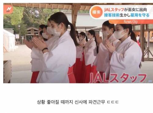 일본 항공사 직원 근황.jpg